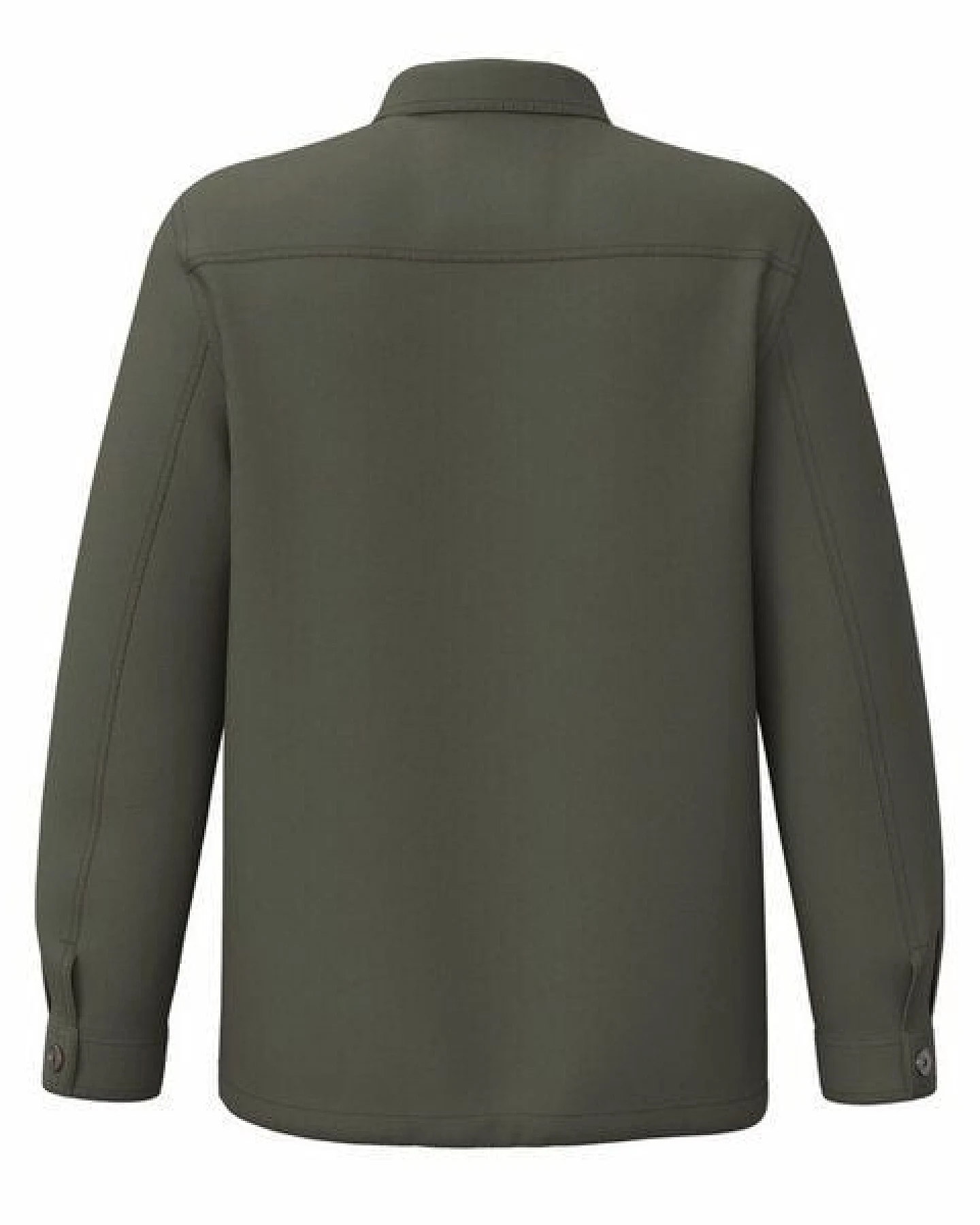 Greenspired Umweltfreundliche, gewaschene Herren-Workerjacke aus 100 % Biobaumwolle, 340 g/m² S-3XL – Ansicht 2