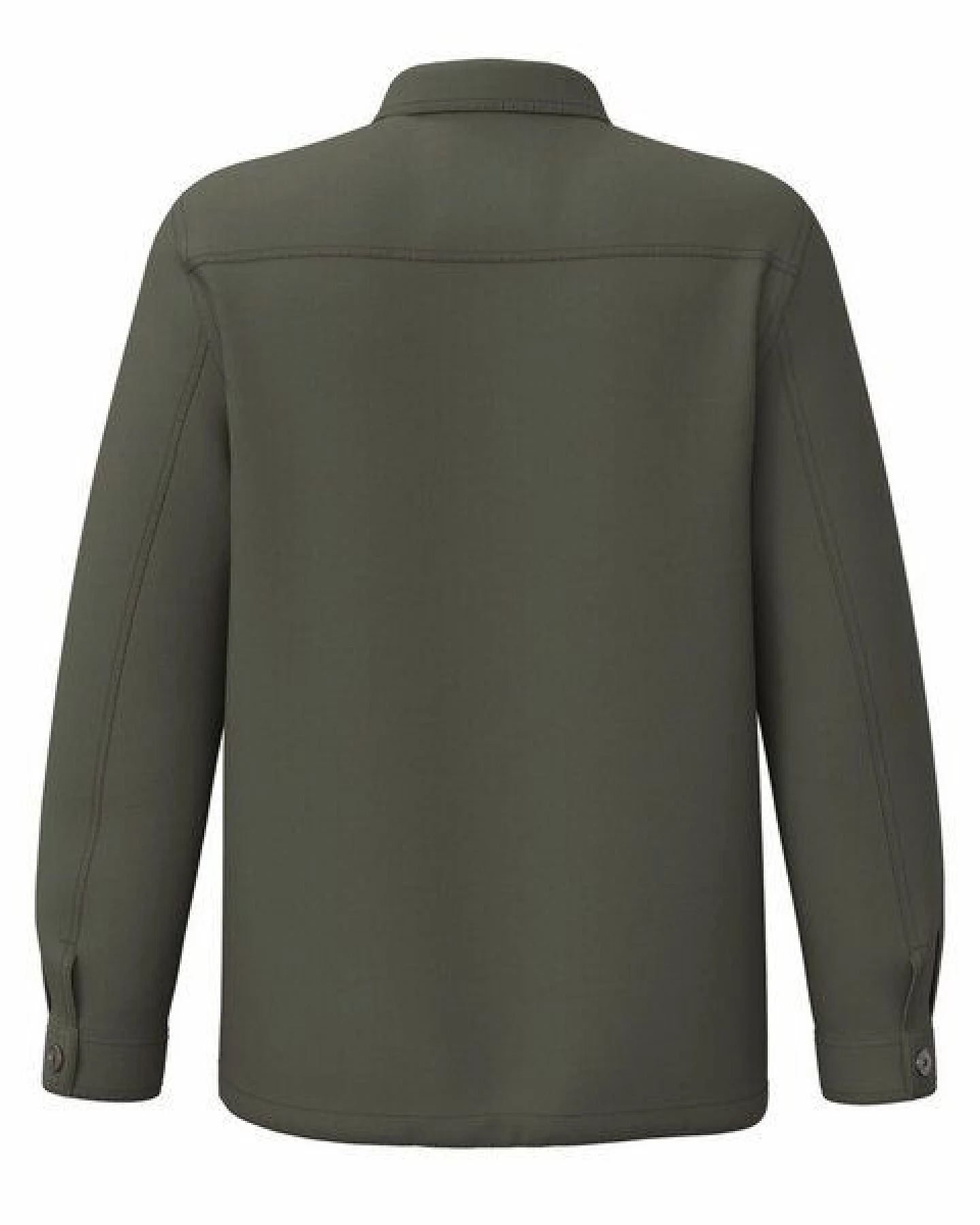 Greenspired Umweltfreundliche, gewaschene Herren-Workerjacke aus 100 % Biobaumwolle, 340 g/m² S-3XL – Ansicht 2