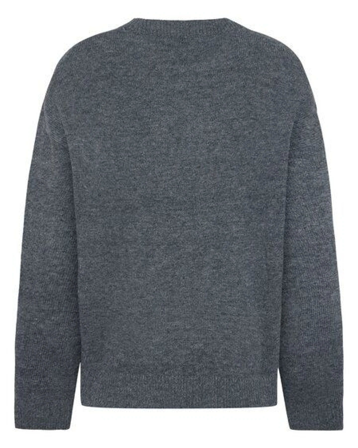 KnowledgeCotton Apparel Rundhals-Strickpullover aus Lammwolle RWS – Ansicht 3