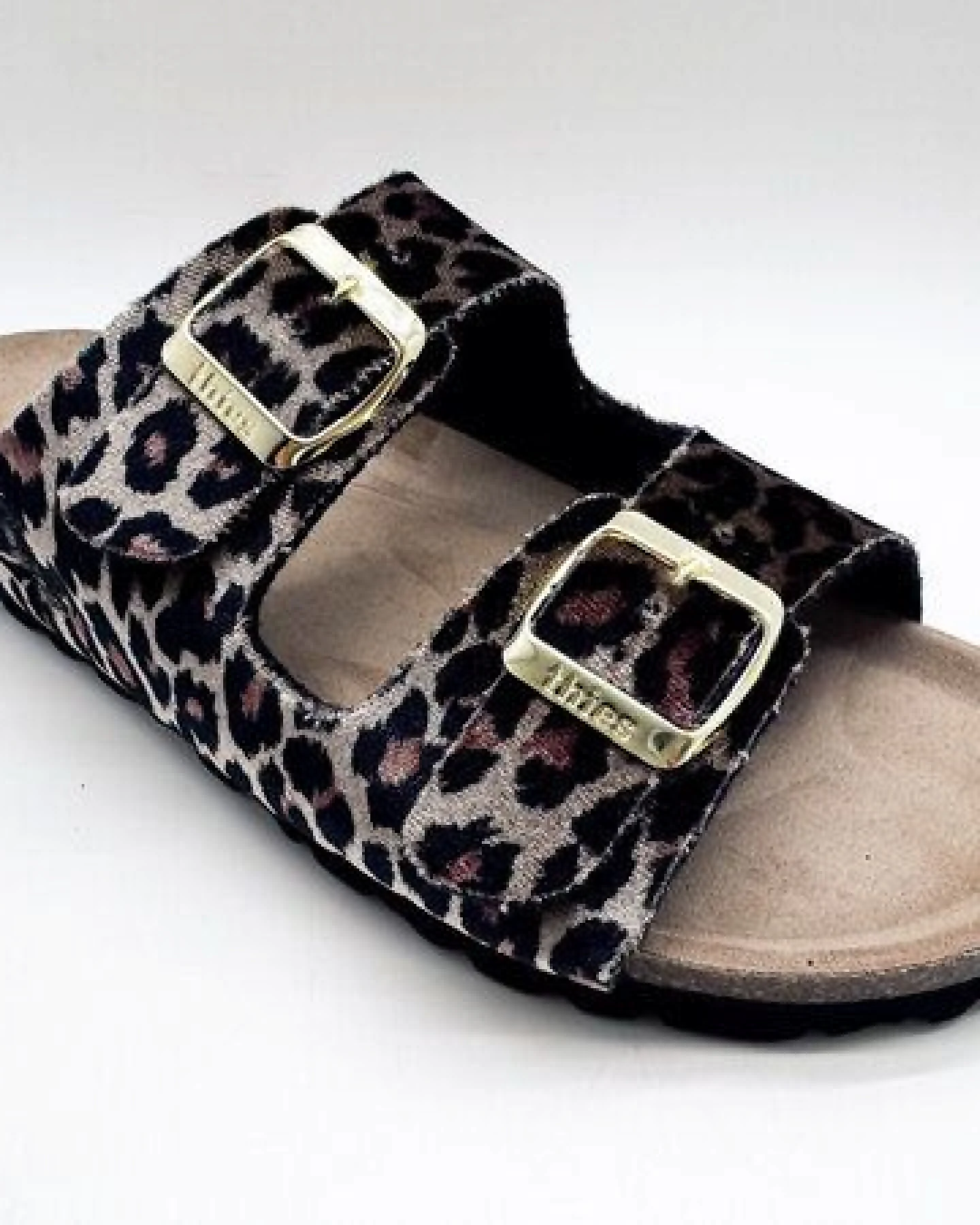 Vegane "thies ® Rec Velvet Leo Sandale" aus rec. PES – Ansicht 3