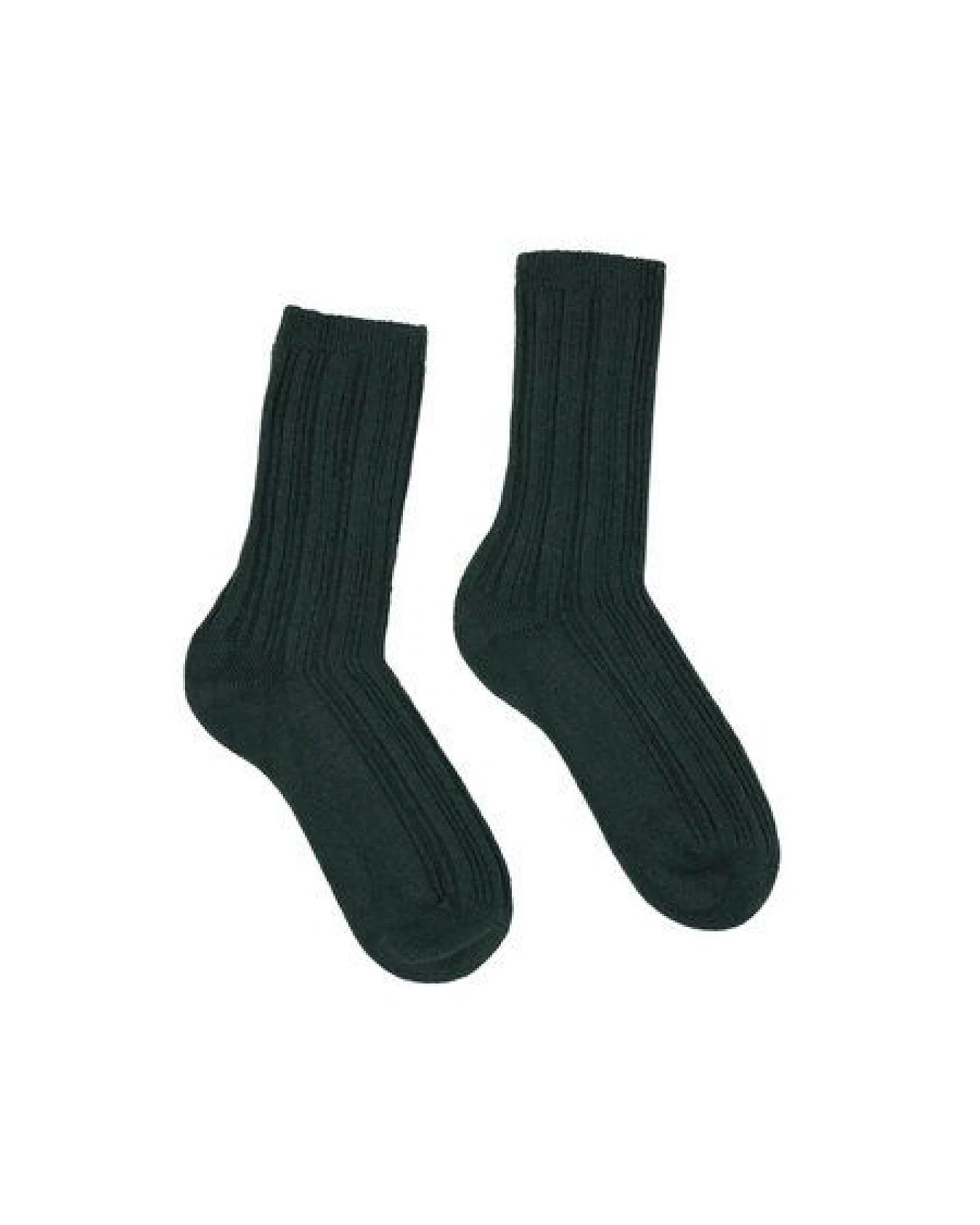 LANIUS Rippenstrick Socken aus Bio-Baumwolle und Bio-Schurwolle – Ansicht 3