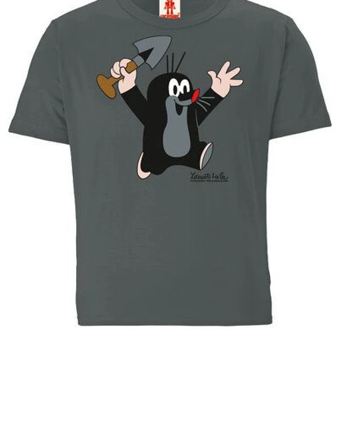 LOGOSH!RT LOGOSHIRT - Krtek - Der kleine Maulwurf - Juhu - Bio T-Shirt Print - Kinder - Jungen & Mädchen