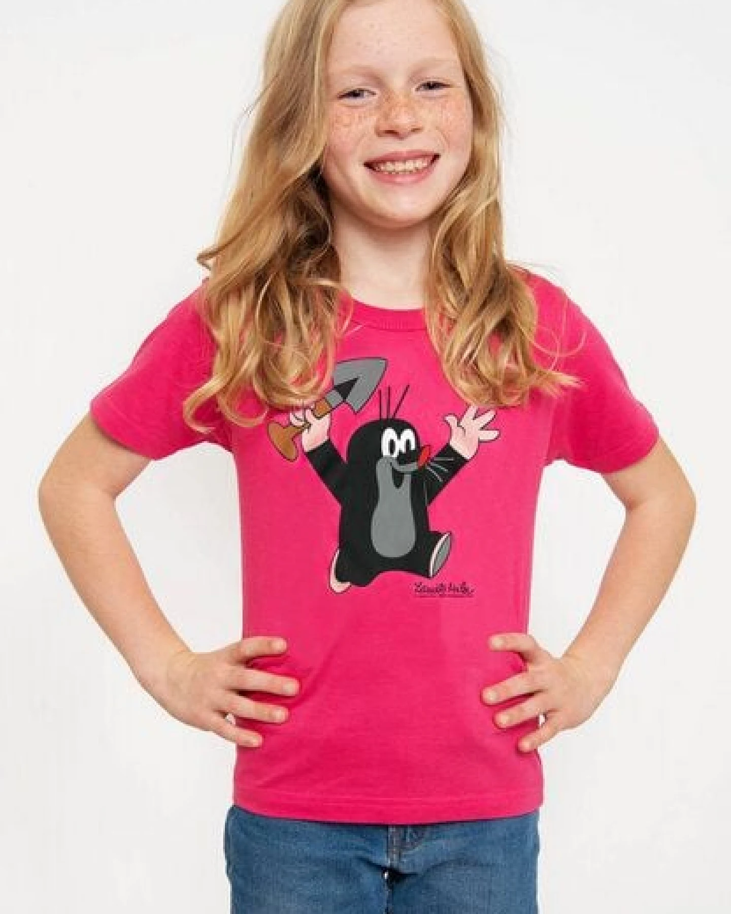 LOGOSH!RT LOGOSHIRT - Krtek - Der kleine Maulwurf - Juhu - Bio T-Shirt Print - Kinder - Jungen & Mädchen – Ansicht 3