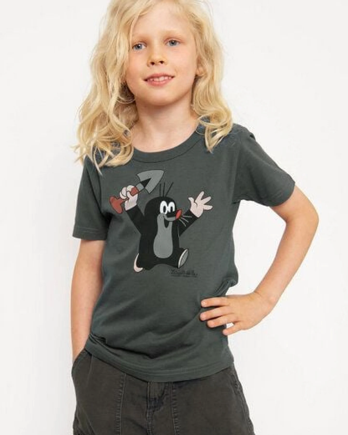 LOGOSH!RT LOGOSHIRT - Krtek - Der kleine Maulwurf - Juhu - Bio T-Shirt Print - Kinder - Jungen & Mädchen – Ansicht 4