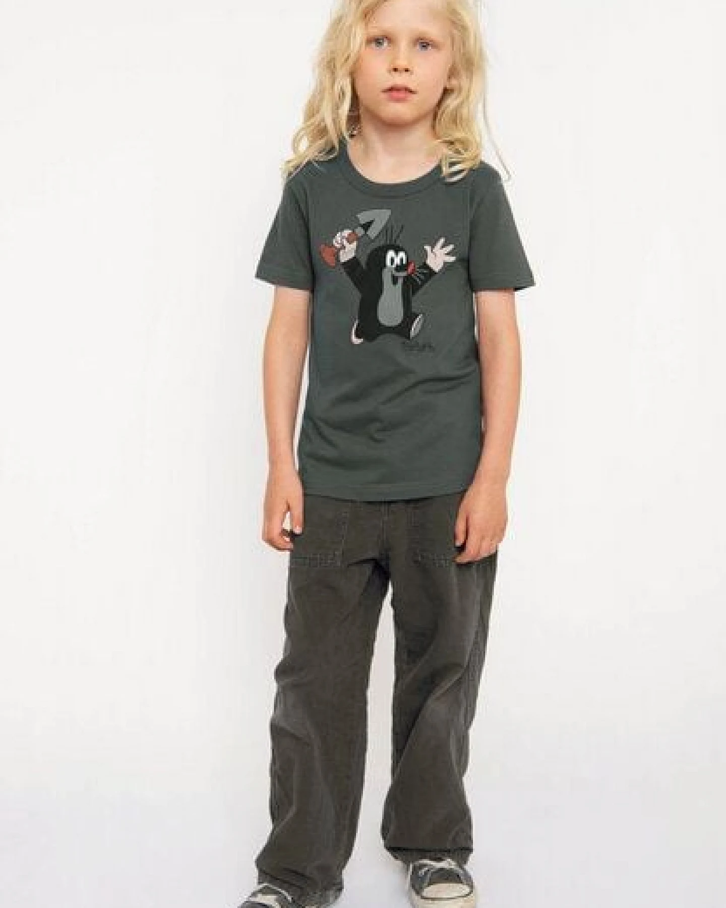 LOGOSH!RT LOGOSHIRT - Krtek - Der kleine Maulwurf - Juhu - Bio T-Shirt Print - Kinder - Jungen & Mädchen – Ansicht 3