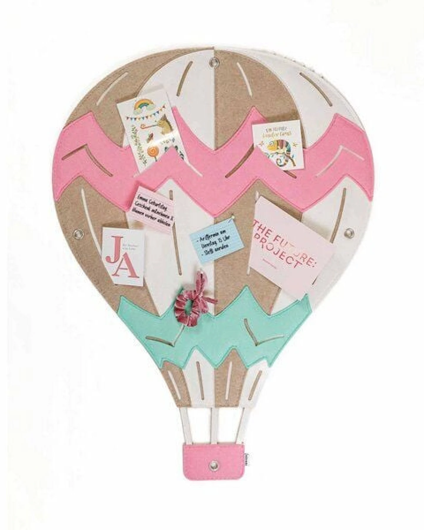 Heißluftballon-Pinnwand zum Stecken & Pinnen für Kinderzimmer von RÅVARE – Ansicht 3
