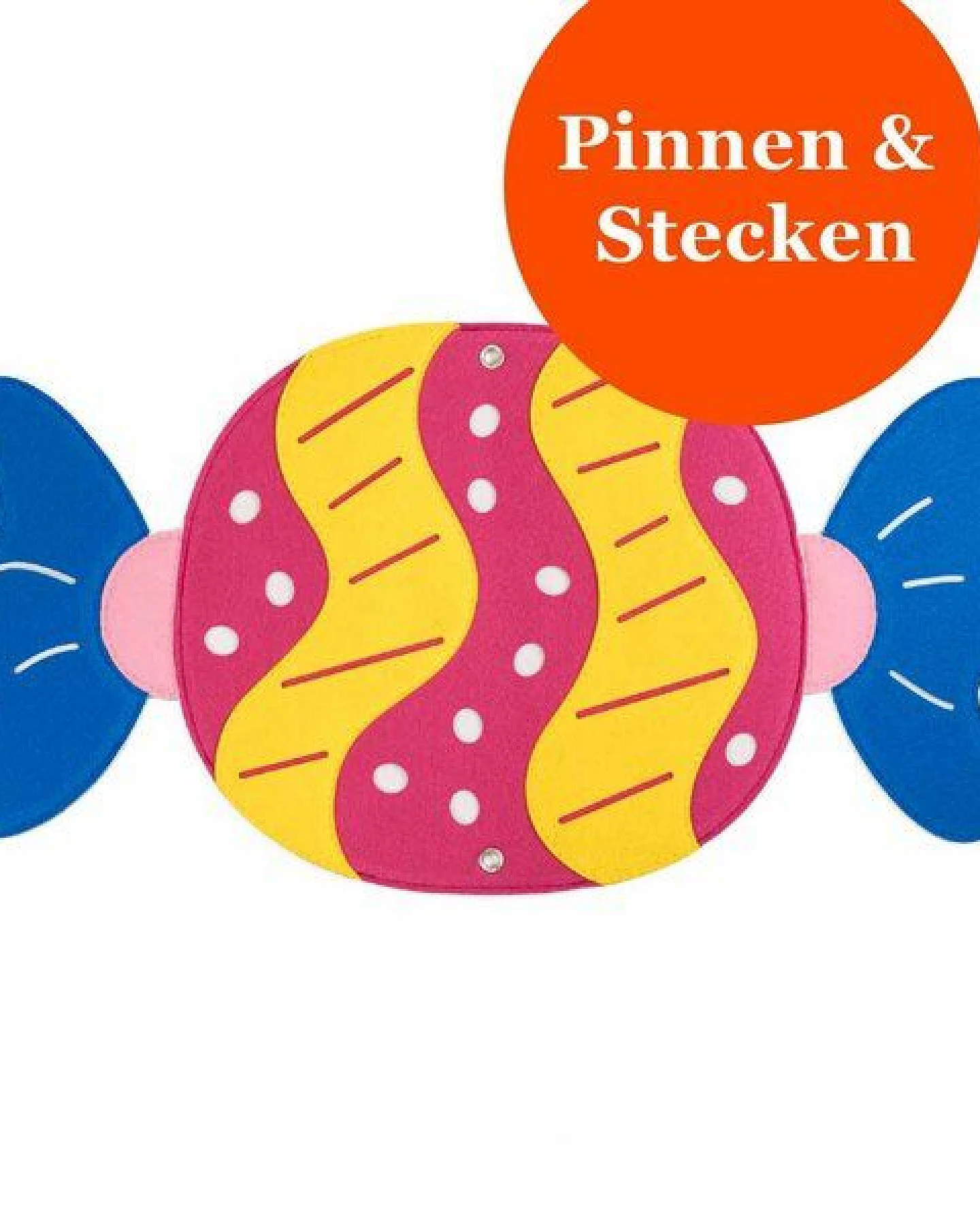 Bonbon-Pinnwand zum Stecken & Pinnen für Kinderzimmer von RÅVARE – Ansicht 4