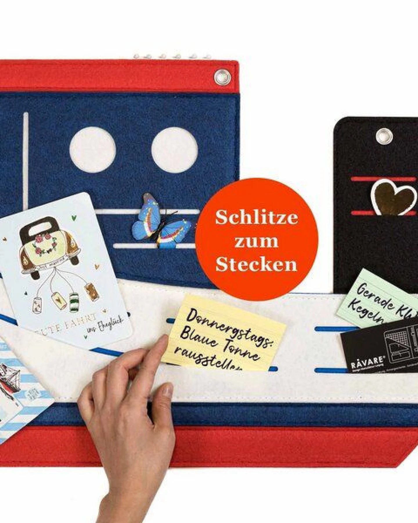 Schiff-Pinnwand zum Stecken & Pinnen für Kinderzimmer von RÅVARE – Ansicht 4
