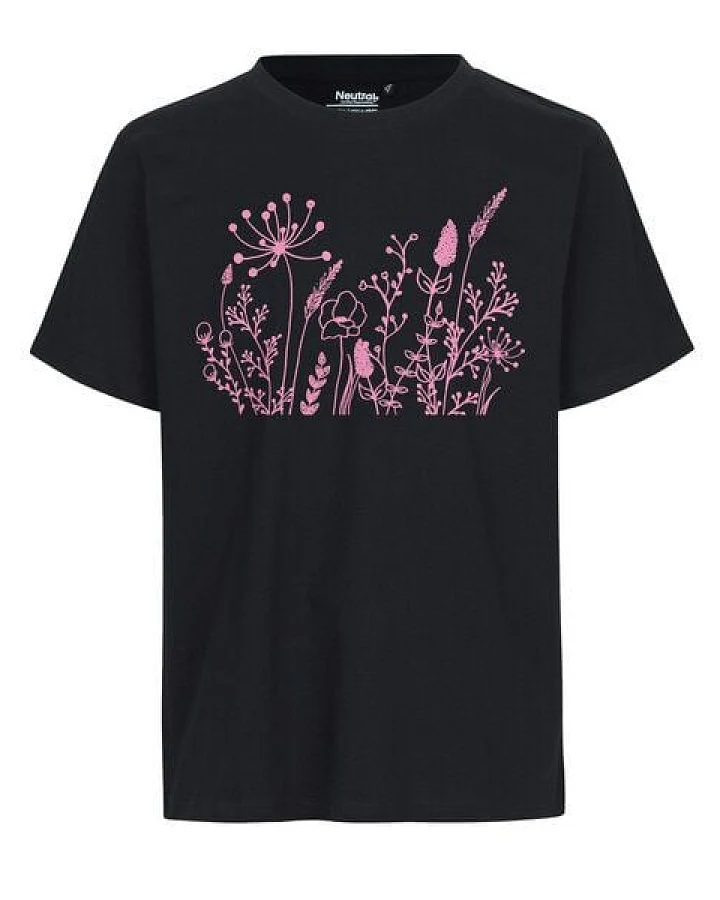 HANDGEDRUCKT "Wilde Wiese" Unisex T-Shirt von Neutral