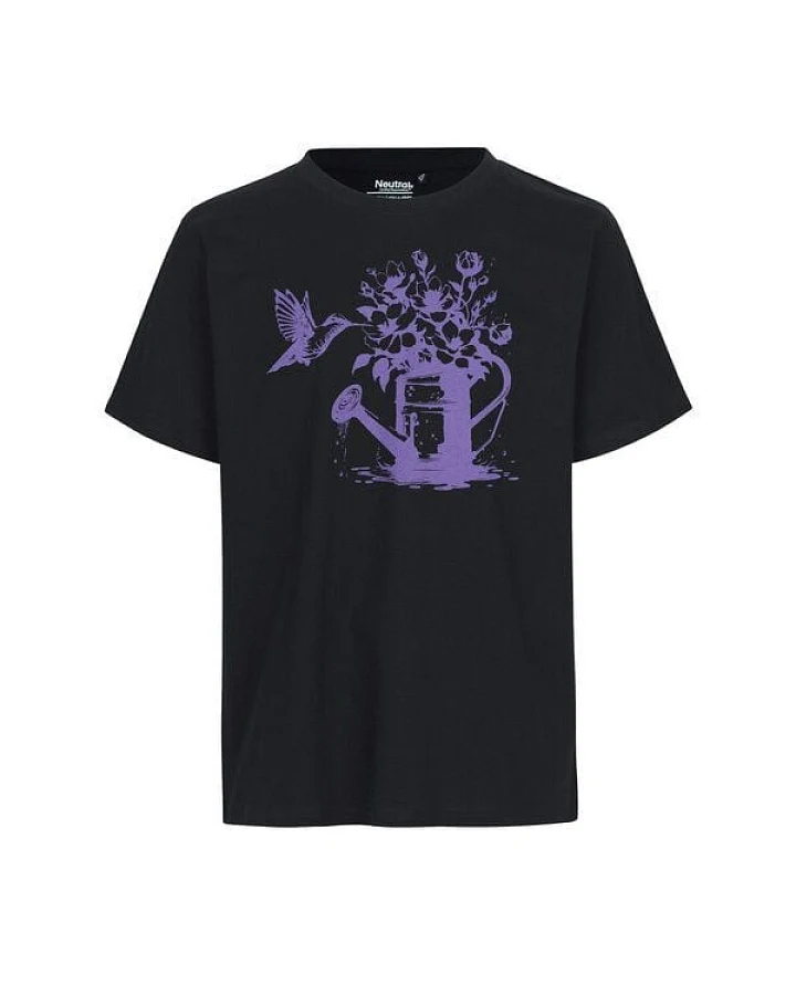 HANDGEDRUCKT "Gartenfreude" Unisex T-Shirt