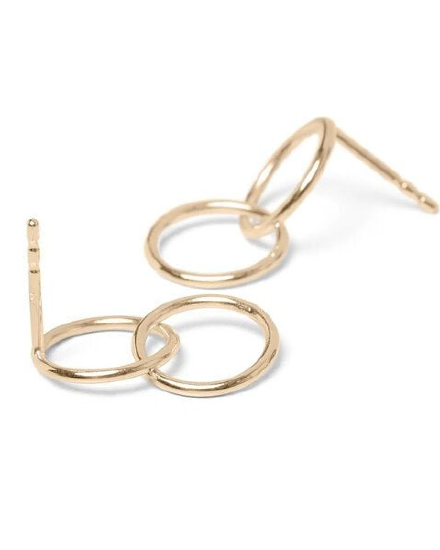Jonathan Radetz Jewellery Stecker SPIRAL TWO, Gold 585, 14 Karat, Durchmesser 10 - 30 mm, Handmade in Germany – Ansicht 4