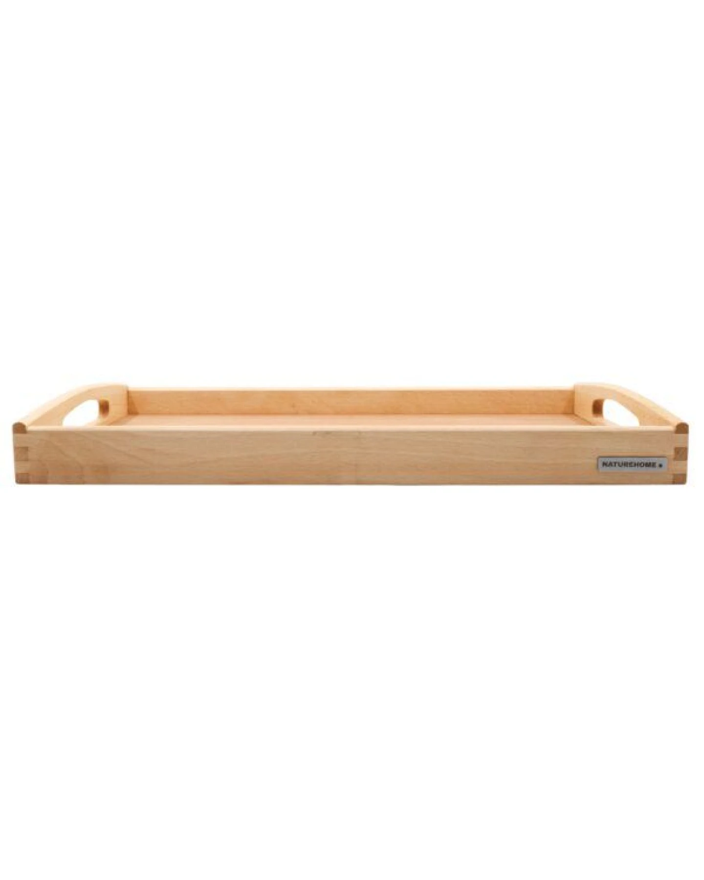 NATUREHOME NH-A Holztablett Buche 48 x 36 x 5 cm – Ansicht 4