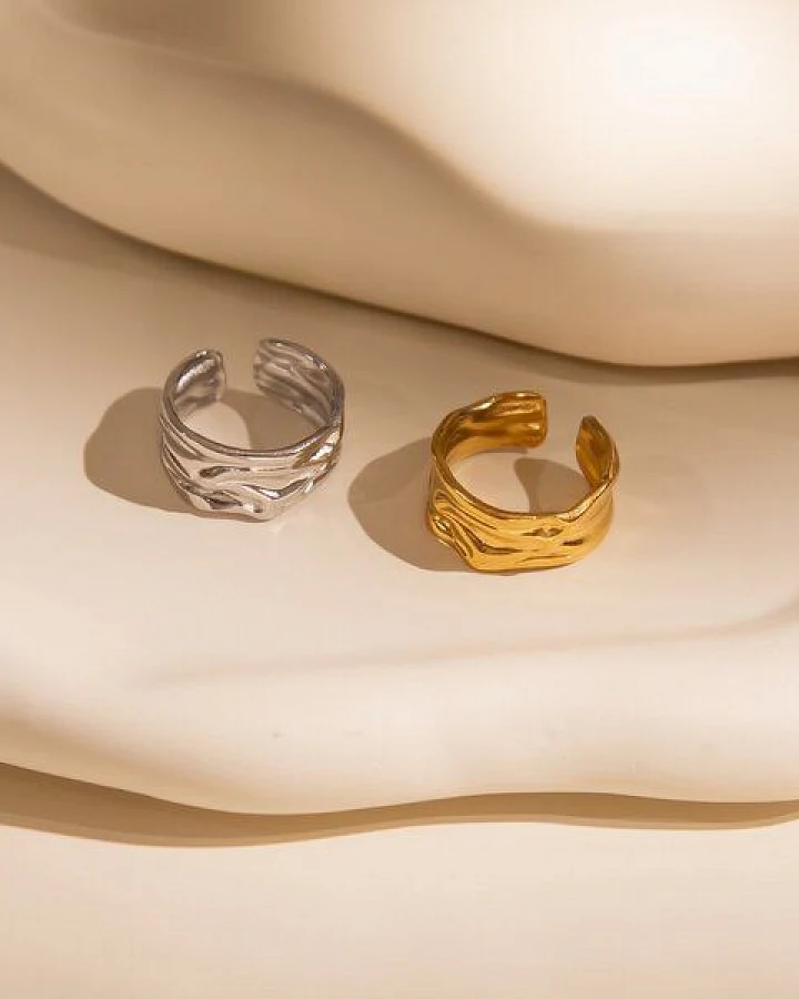 ELEKTROPULLI Größenverstellbarer STRUCTURE Ring