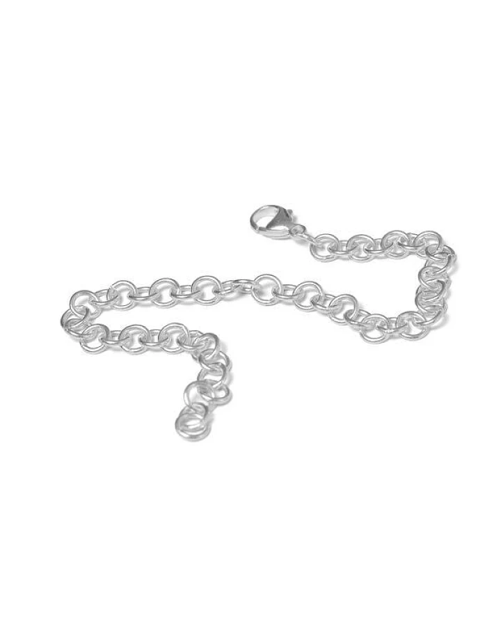 Jonathan Radetz Jewellery Armband LOOP, Silber 925, Sterlingsilber, Länge 18 - 20 cm, Handmade in Germany