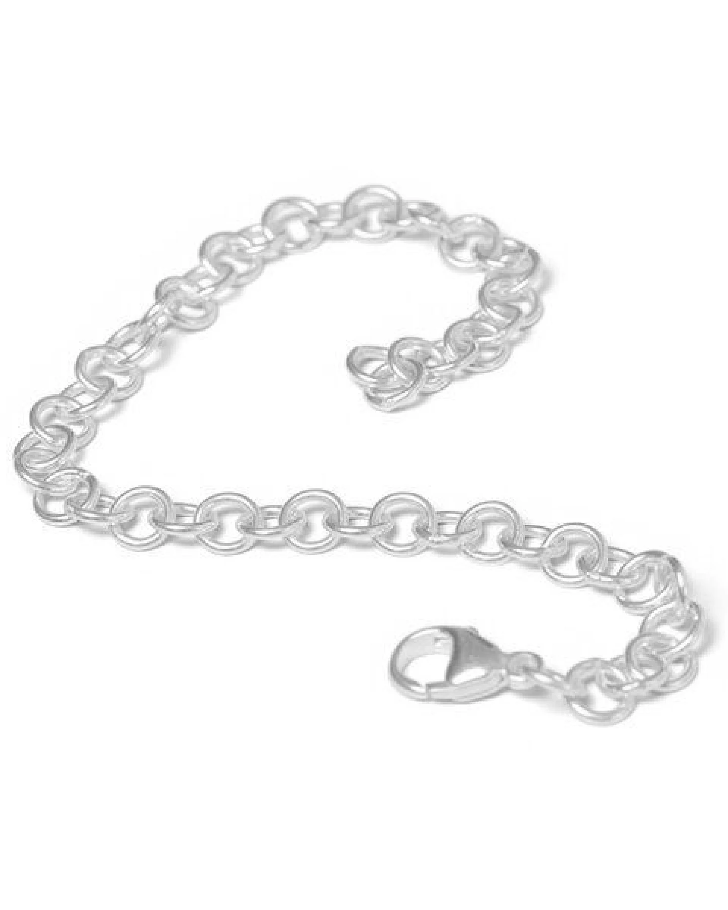 Jonathan Radetz Jewellery Armband LOOP, Silber 925, Sterlingsilber, Länge 18 - 20 cm, Handmade in Germany – Ansicht 4