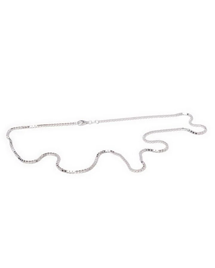 Jonathan Radetz Jewellery Kette SPARK, Silber 925, Sterlingsilber, Länge 45 - 55 mm, Handmade in Germany