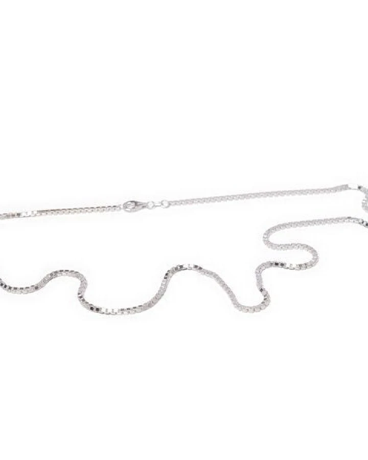 Jonathan Radetz Jewellery Kette SPARK, Silber 925, Sterlingsilber, Länge 45 - 55 mm, Handmade in Germany