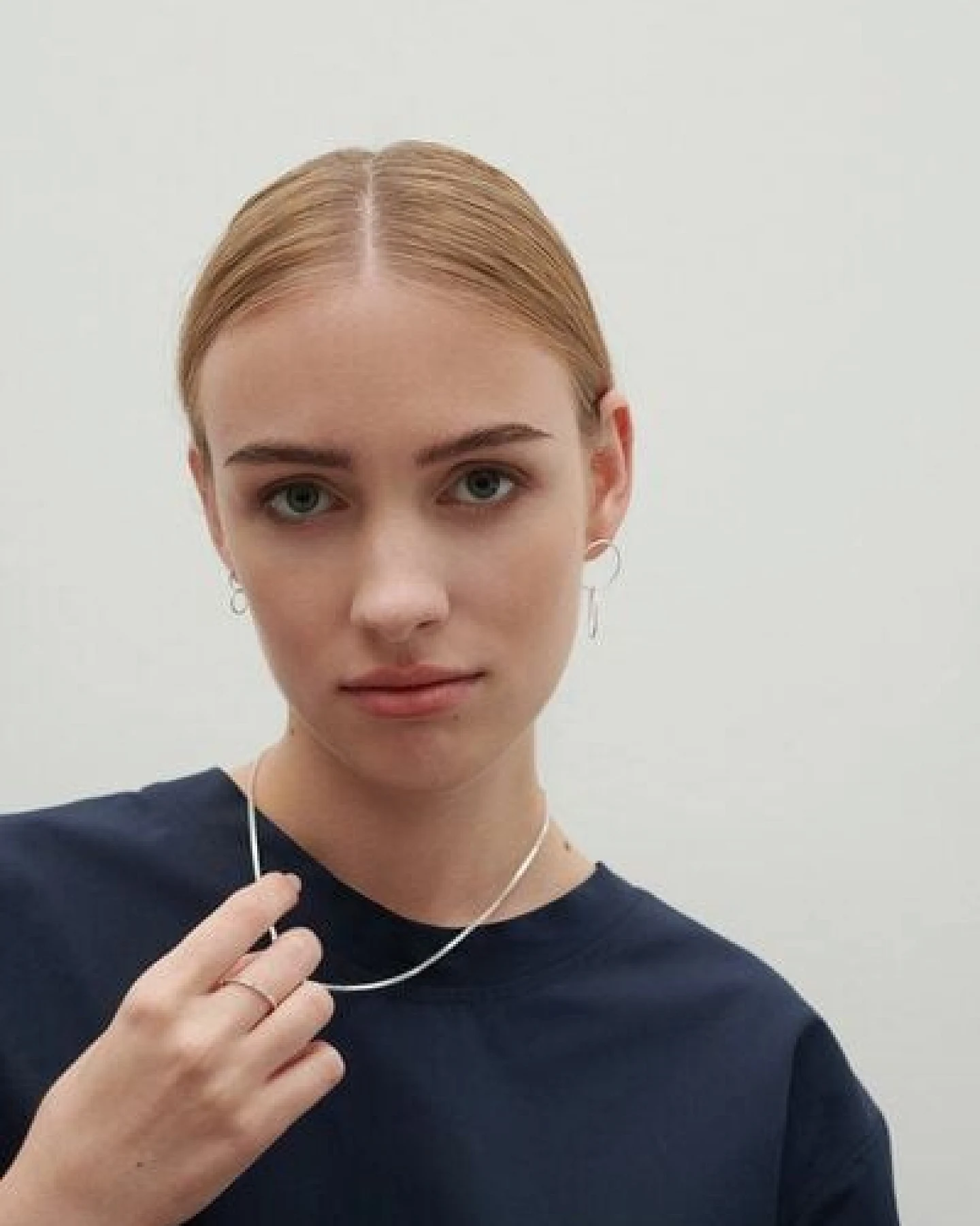 Jonathan Radetz Jewellery Kette SPARK, Silber 925, Sterlingsilber, Länge 45 - 55 mm, Handmade in Germany – Ansicht 3