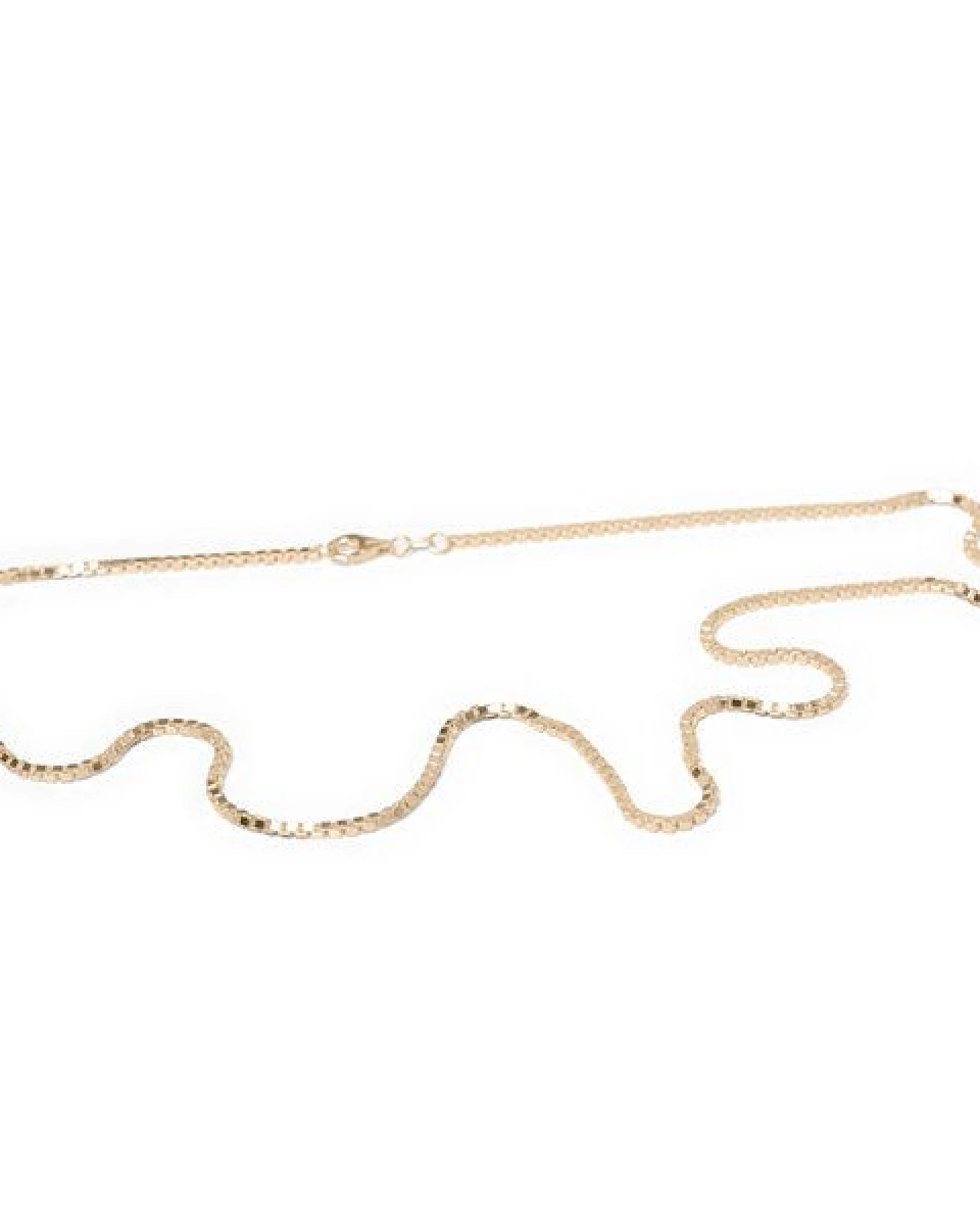 Jonathan Radetz Jewellery Kette SPARK, Gold 585, 14 Karat, Länge 45 - 55 mm, Handmade in Germany – Ansicht 2