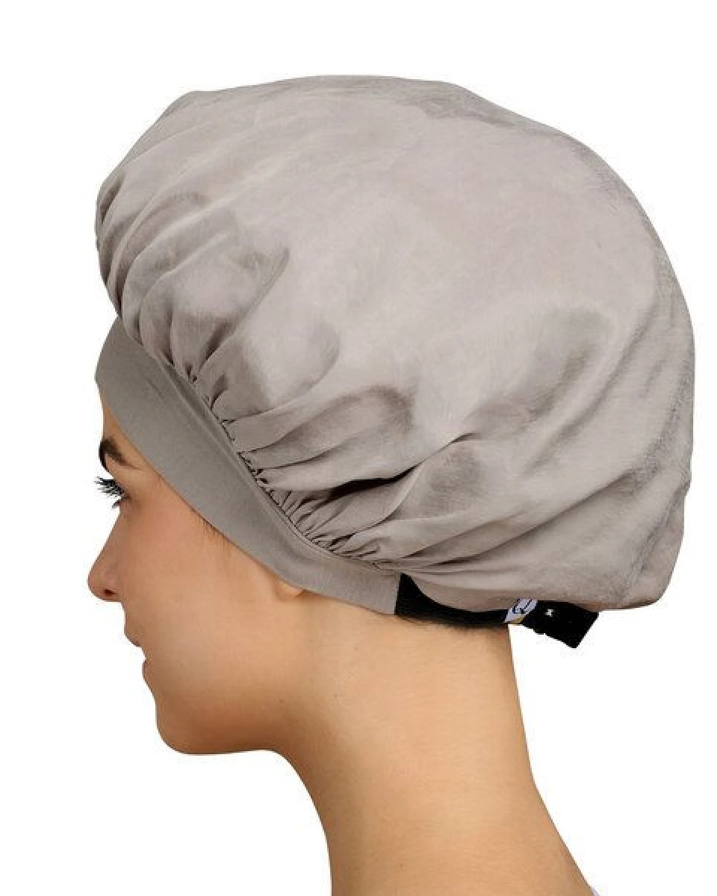 Qupro Schlafhaube Bonnet vegane Seide Cupro – Ansicht 3