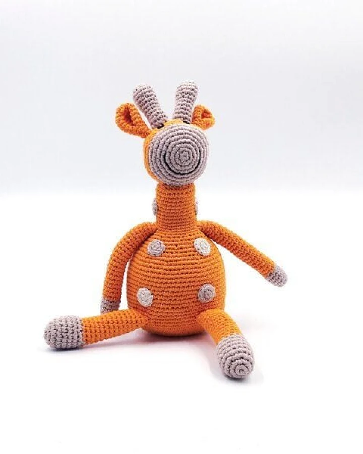Pebble Die 3 Giraffen aus organischer Baumwolle