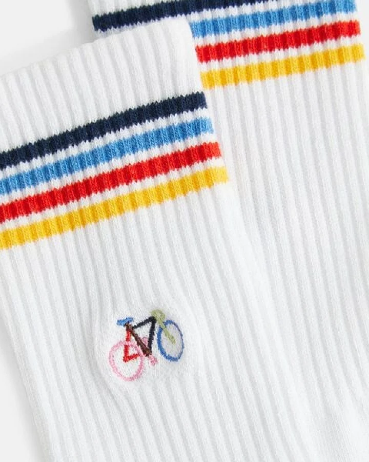 Natural Vibes Colorful Bicycle Socken