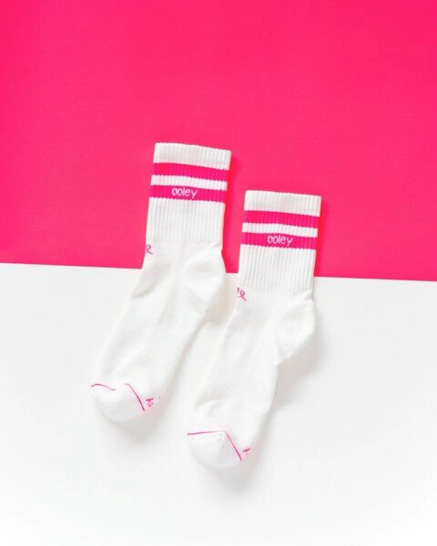Socken "Ooley Streetmood Neon" aus Biobaumwolle made in Italy – Ansicht 3