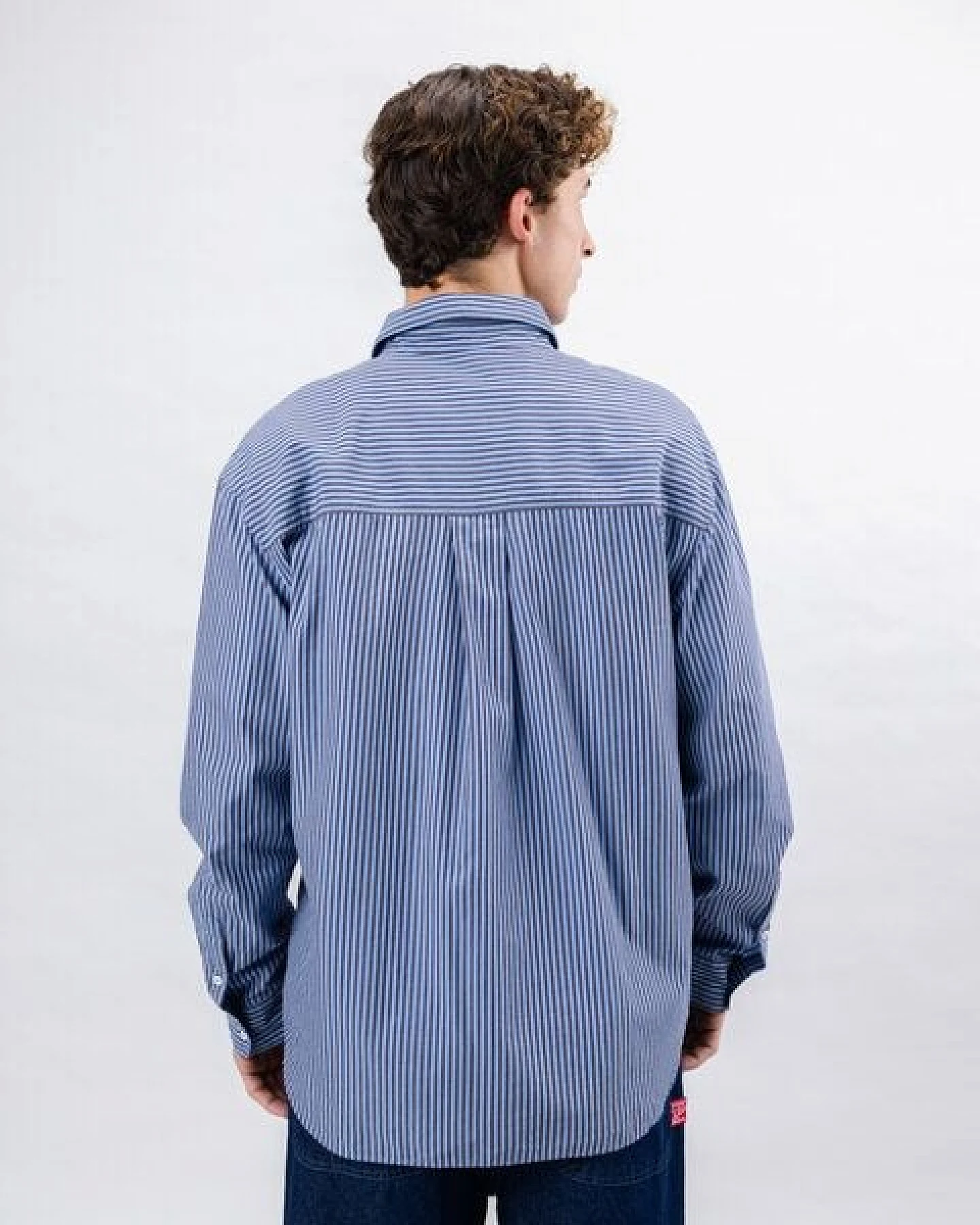 Brava Fabrics Langarm-Hemd Relaxed Stripes Gum – Ansicht 3