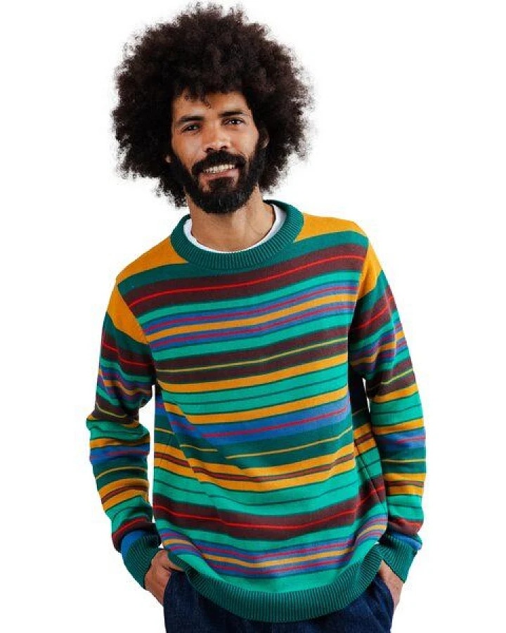 Brava Fabrics Strickpullover Multistriped