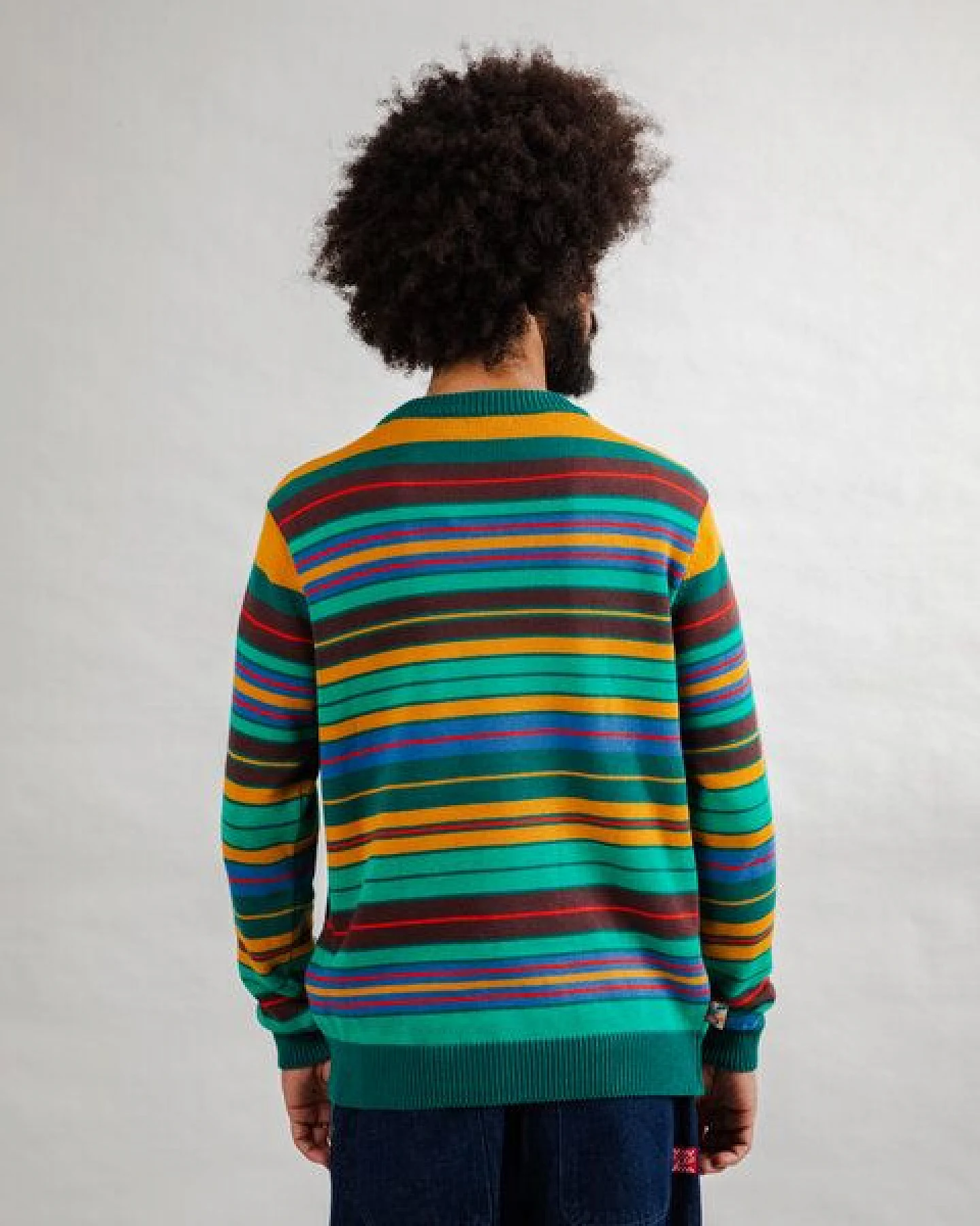 Brava Fabrics Strickpullover Multistriped – Ansicht 2