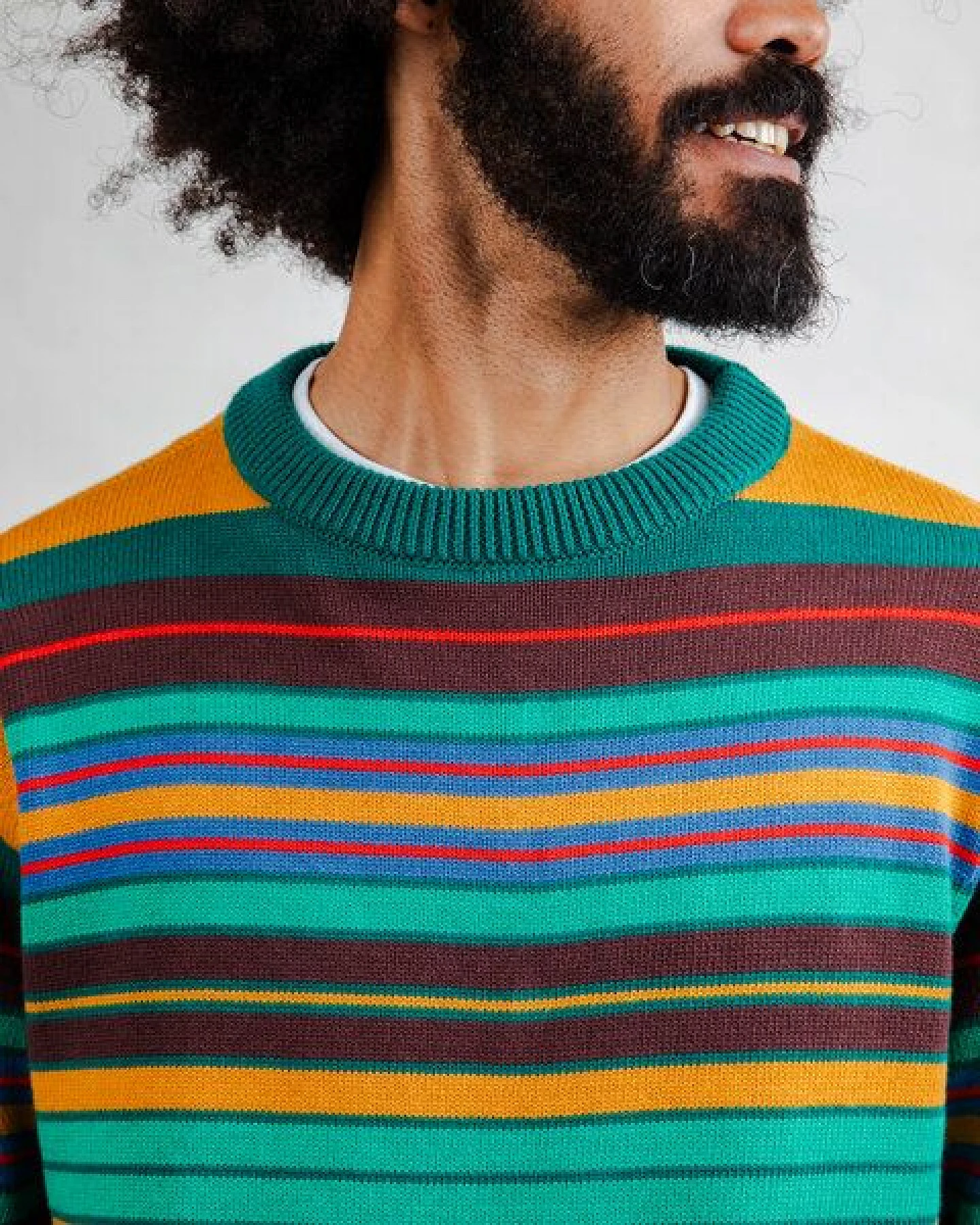 Brava Fabrics Strickpullover Multistriped – Ansicht 4