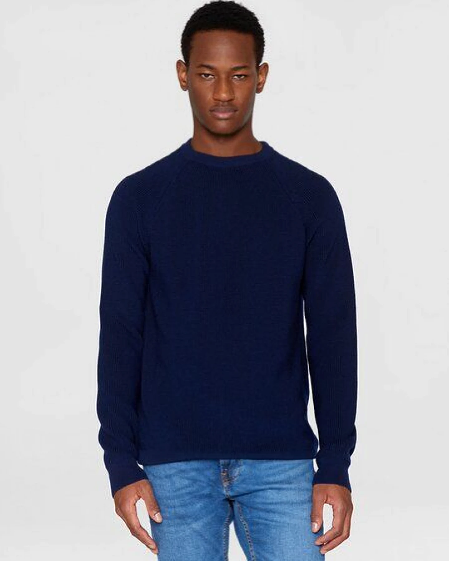 KnowledgeCotton Apparel Strickpullover aus Merinowolle – Ansicht 2