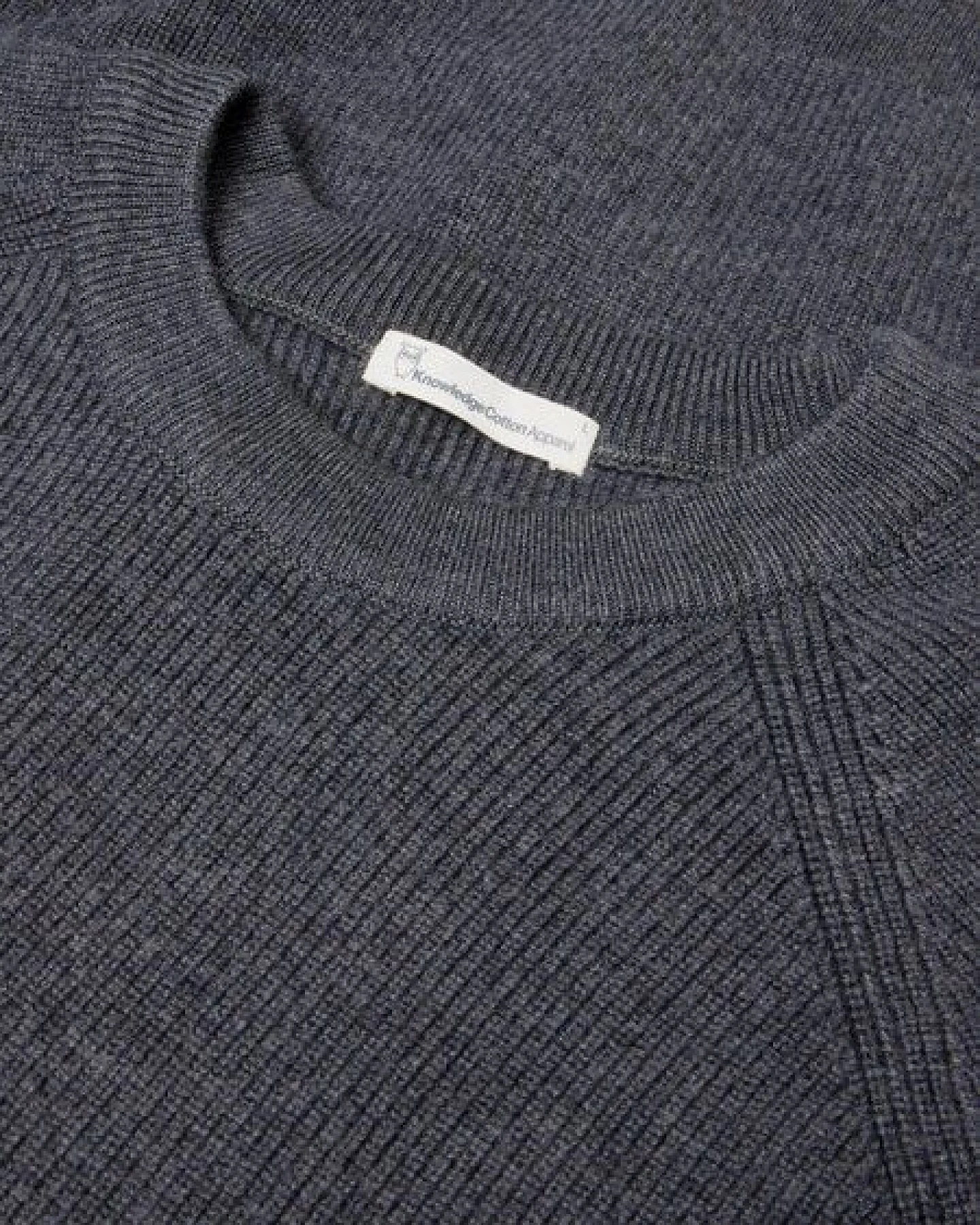 KnowledgeCotton Apparel Strickpullover aus Merinowolle – Ansicht 3
