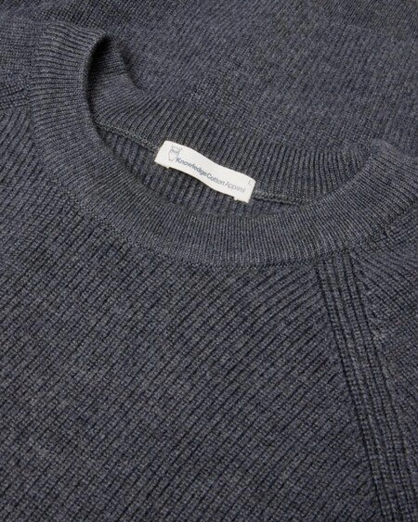 KnowledgeCotton Apparel Strickpullover aus Merinowolle – Ansicht 3