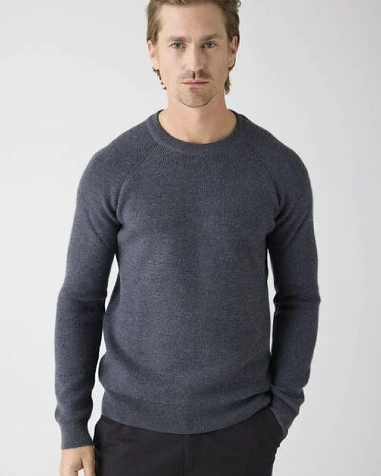 KnowledgeCotton Apparel Strickpullover aus Merinowolle – Ansicht 4