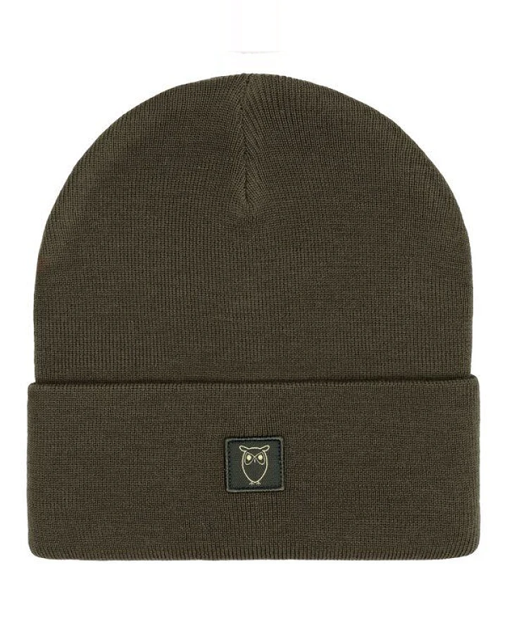 KnowledgeCotton Apparel Double Layer Woll-Mütze