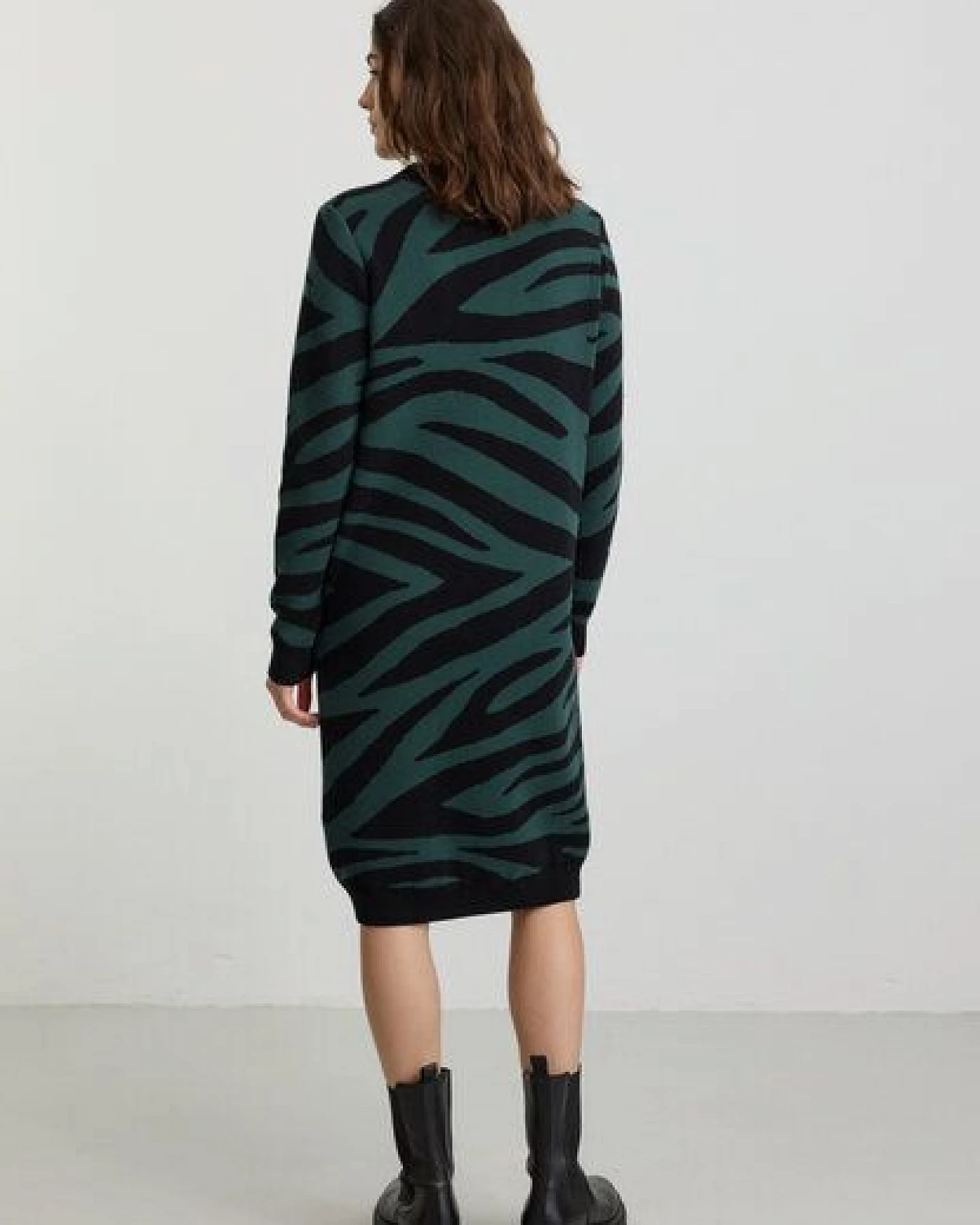 recolution Strickkleid AMARANTHUS ZEBRA – Ansicht 3