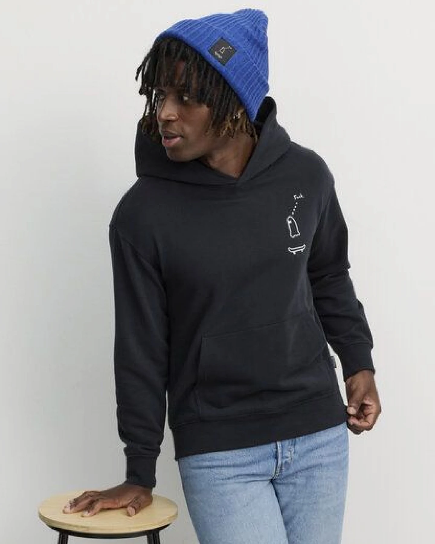 recolution Hoodie OLIVE GEISTERFAHRER – Ansicht 4