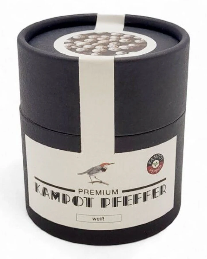 BAGHI Kampot Pfeffer weiß ganz/ single origin Kambodscha herkunftsgeschützt