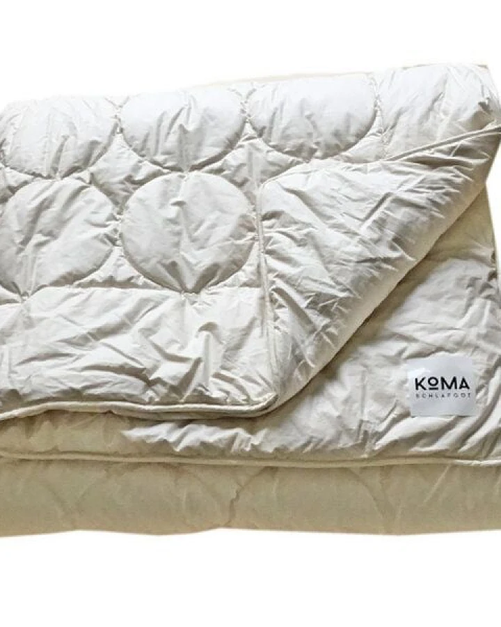 240x220 cm KOMA Schlafgut - Winter Kapok Bio Bettdecke - vegan