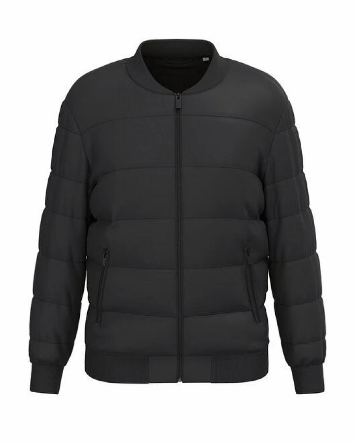 Greenspired Nachhaltige Unisex-Steppjacke mit Teddykragen 380g/m²