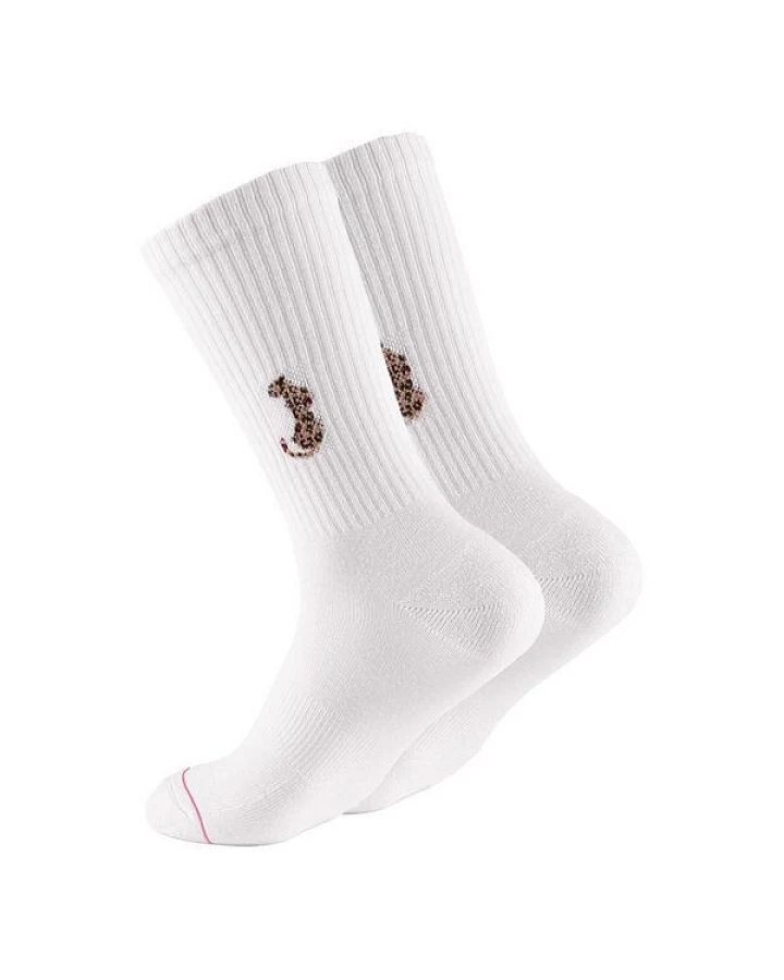 Socken "Ooley Icon Leo" aus Biobaumwolle made in Italy