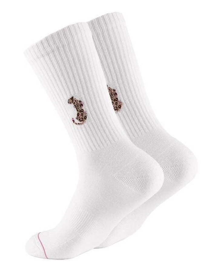 Socken "Ooley Icon Leo" aus Biobaumwolle made in Italy