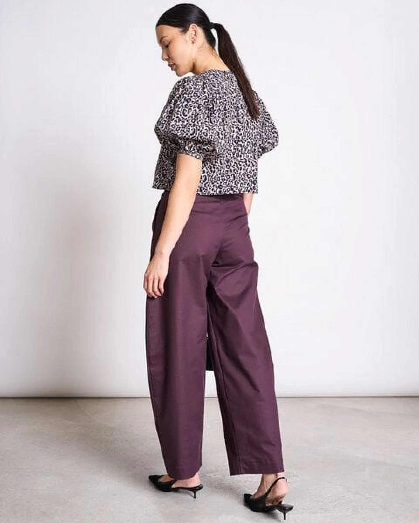 JAN N JUNE Baumwoll Barrell-Hose YAURI – Ansicht 3