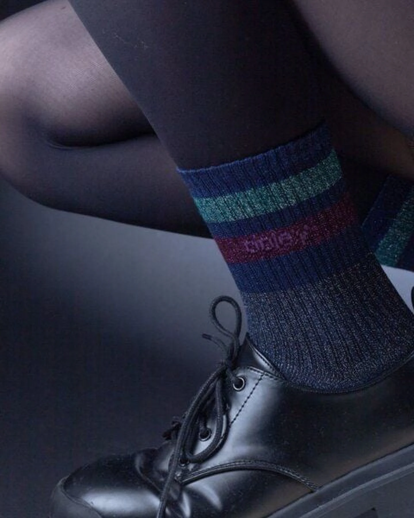 Socken "Ooley Electra " aus Lyocell made in Italy – Ansicht 4
