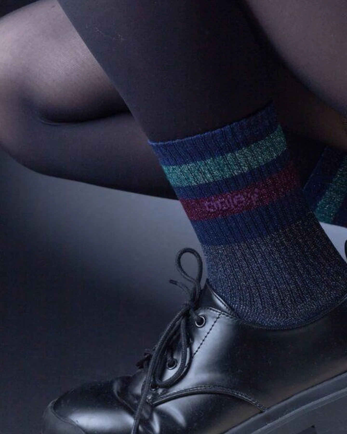 Socken "Ooley Electra " aus Lyocell made in Italy – Ansicht 4
