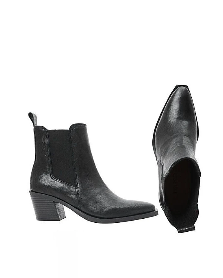 Ten Points Carmen, minimalistische Leder-Cowboy-Boots