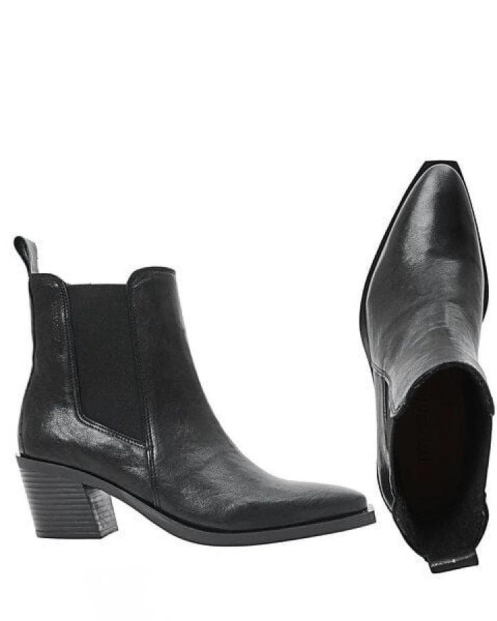 Ten Points Carmen, minimalistische Leder-Cowboy-Boots