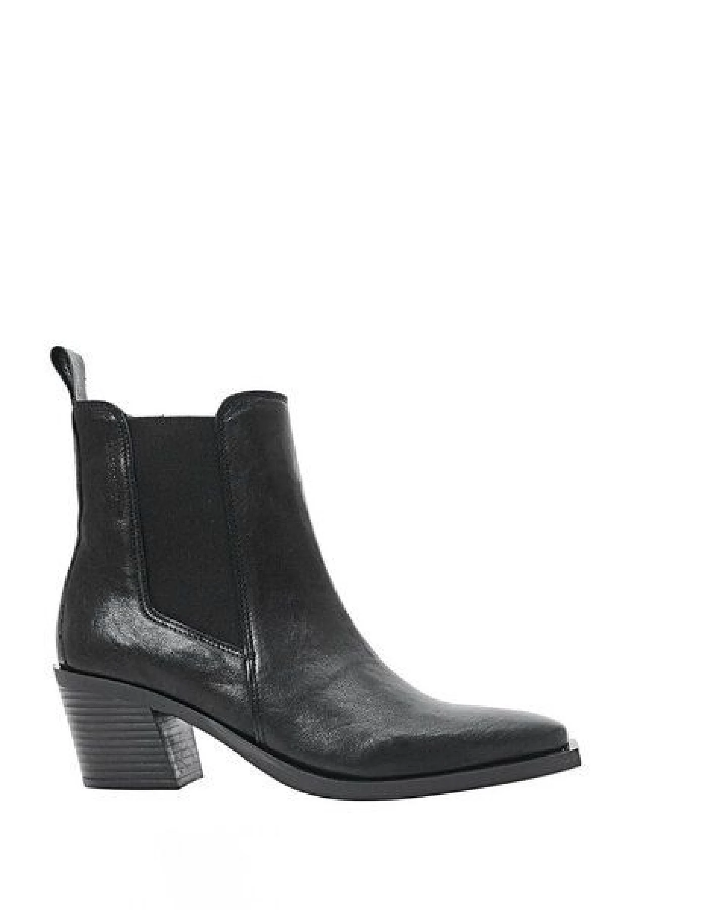 Ten Points Carmen, minimalistische Leder-Cowboy-Boots – Ansicht 3