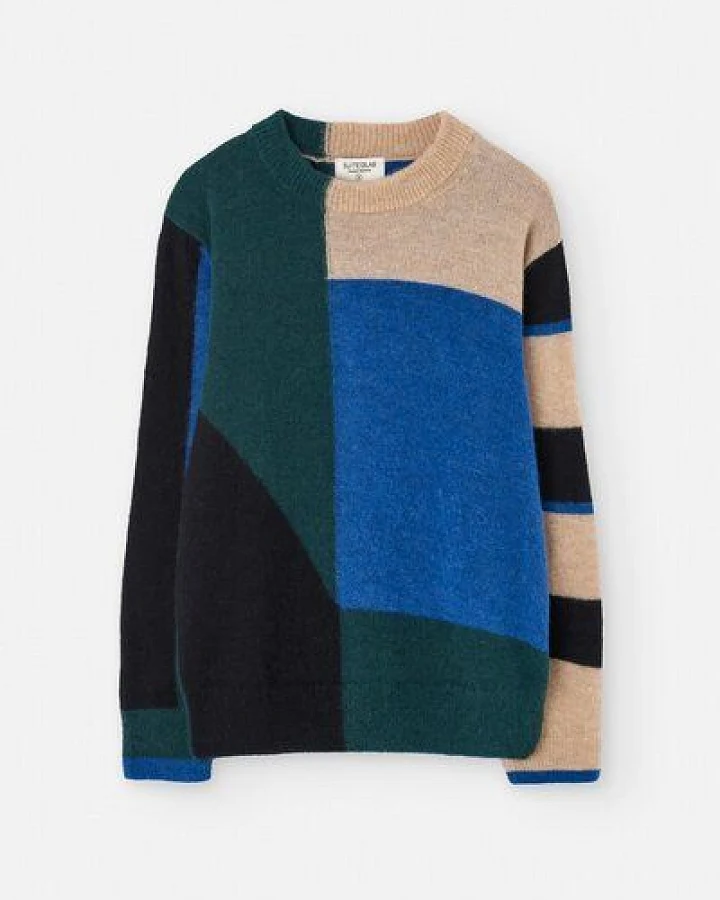 Suite 13 Lab Babol, gemusterter Woll-Pullover
